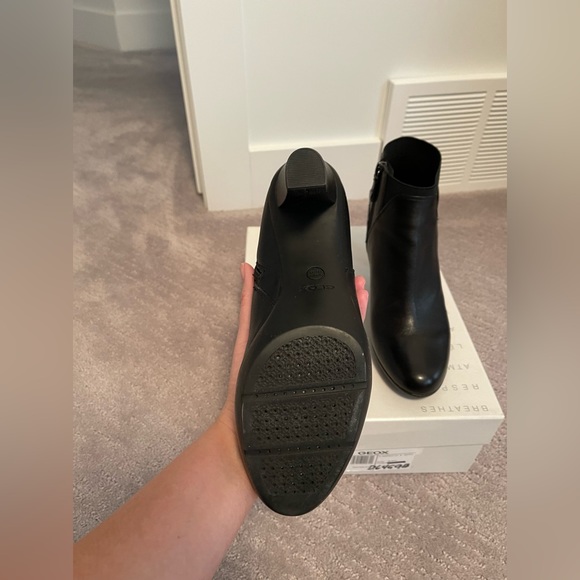 New Geox B inspiration D ankle boot in black - Picture 4 of 4